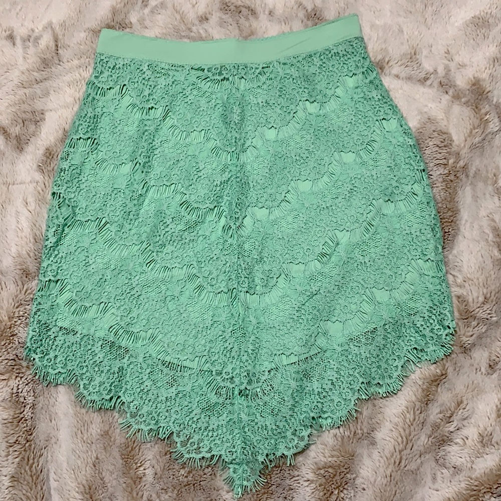 NWOT Free People lace skirt